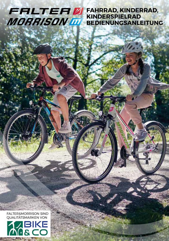 Bedienungsanleitung Fahrrad, Kinderrad, Kinderspielrad